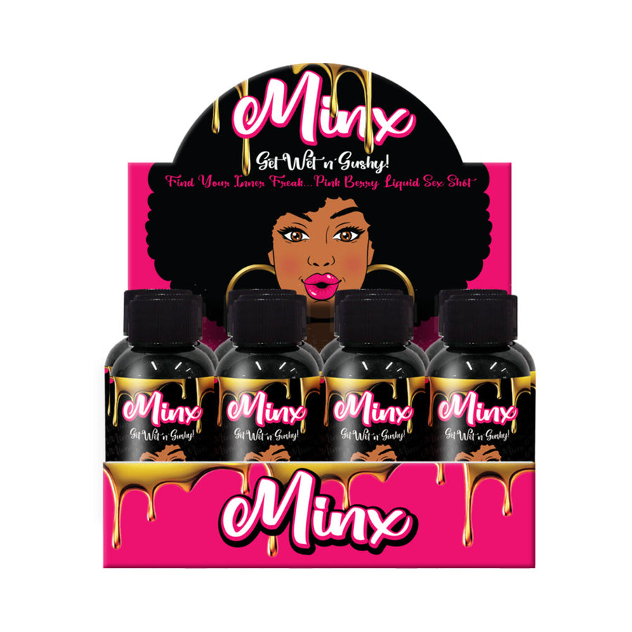Minx Female Enhancement Shot 2 oz. 12-Piece Display - Headshop.com