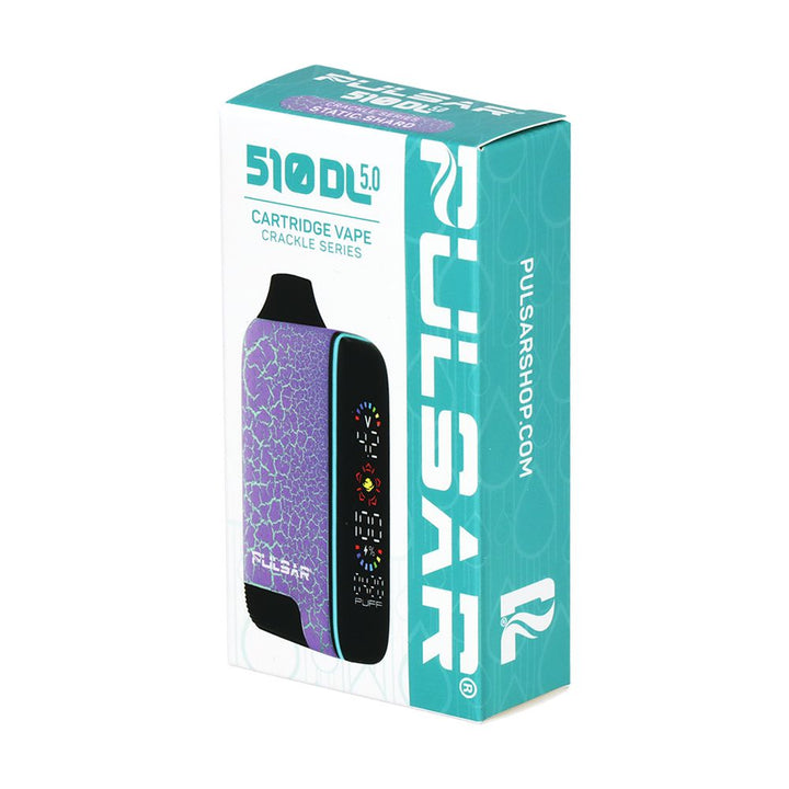 Pulsar 510 DL 5.0 Precision Voltage Control LCD Screen Vape Bar | Crackle Series | 1000mAh