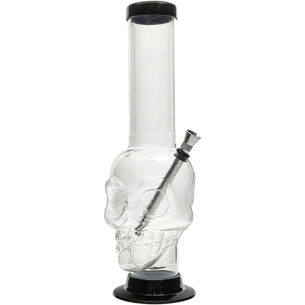 JM Enterprises  12-15" Acrylic Skull Chamber Bong - Multiple