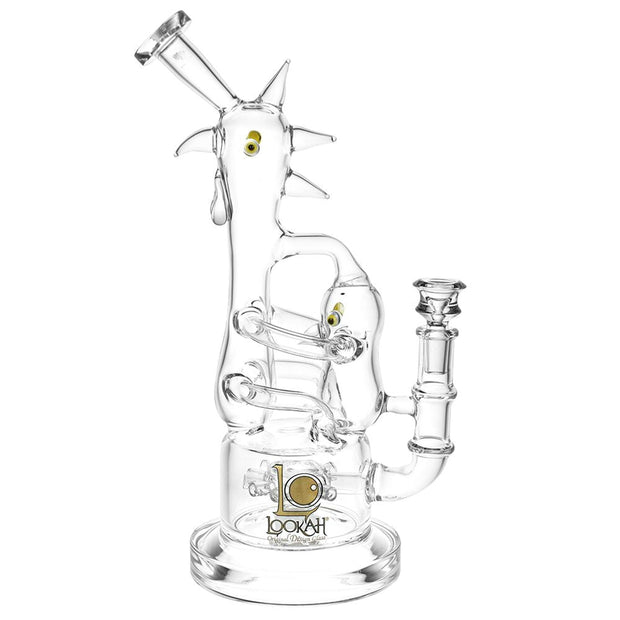 Lookah Glass Chicken Recycler Water Pipe | 12.25" | 14mm F - Headshop.com