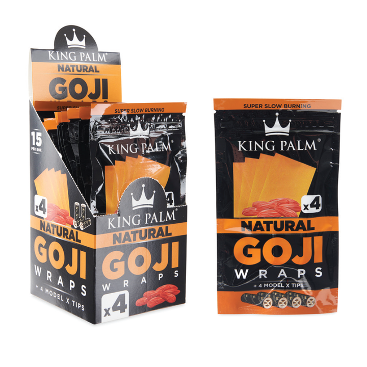 King Palm Exotic Goji Wraps - Headshop.com