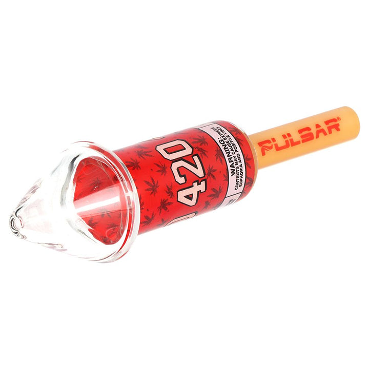 Pulsar Bottle Rocket Glass Joint & Cone Holder - 6.5"