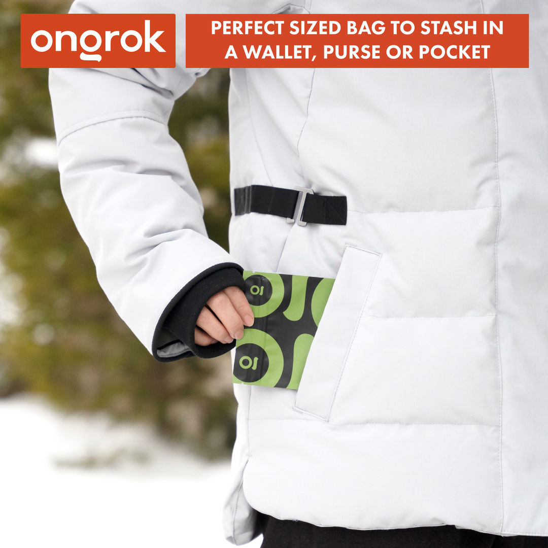 Ongrok Color-Coded Mylar Bags - Headshop.com