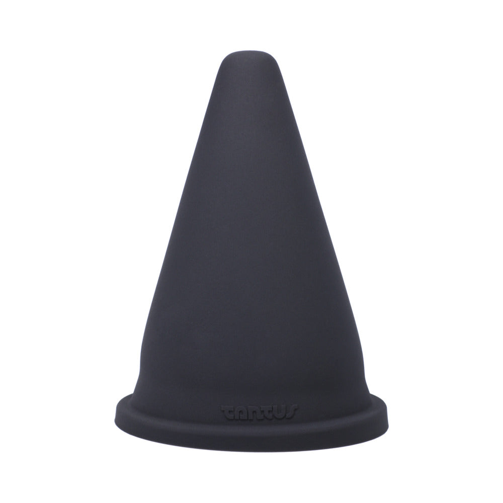 Tantus Cone Squat Dildo Onyx (Box) - Headshop.com