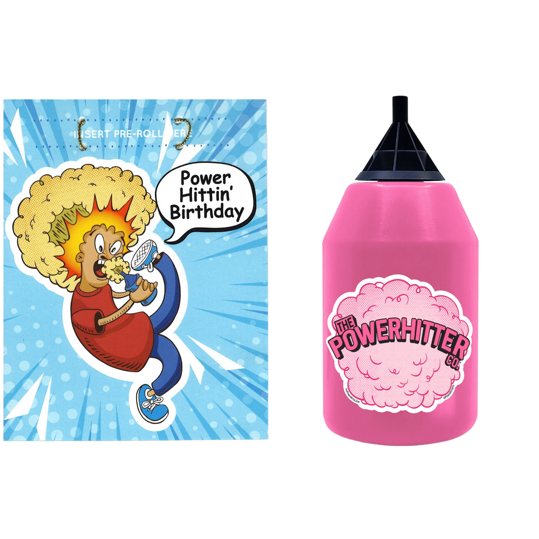 Authentic PowerHitter Pink/Blue Birthday Set! - Headshop.com