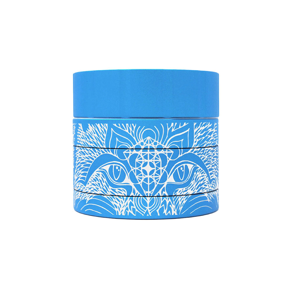 Cali Crusher Homegrown Phil Lewis Fox Grinder -4pc/2.35" - Headshop.com