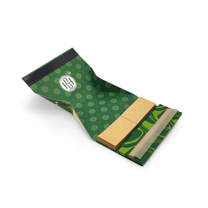High Society - Primo Organic Hemp Rolling Papers w/ Crutches - 1.25" - Box of 22 Units - Headshop.com