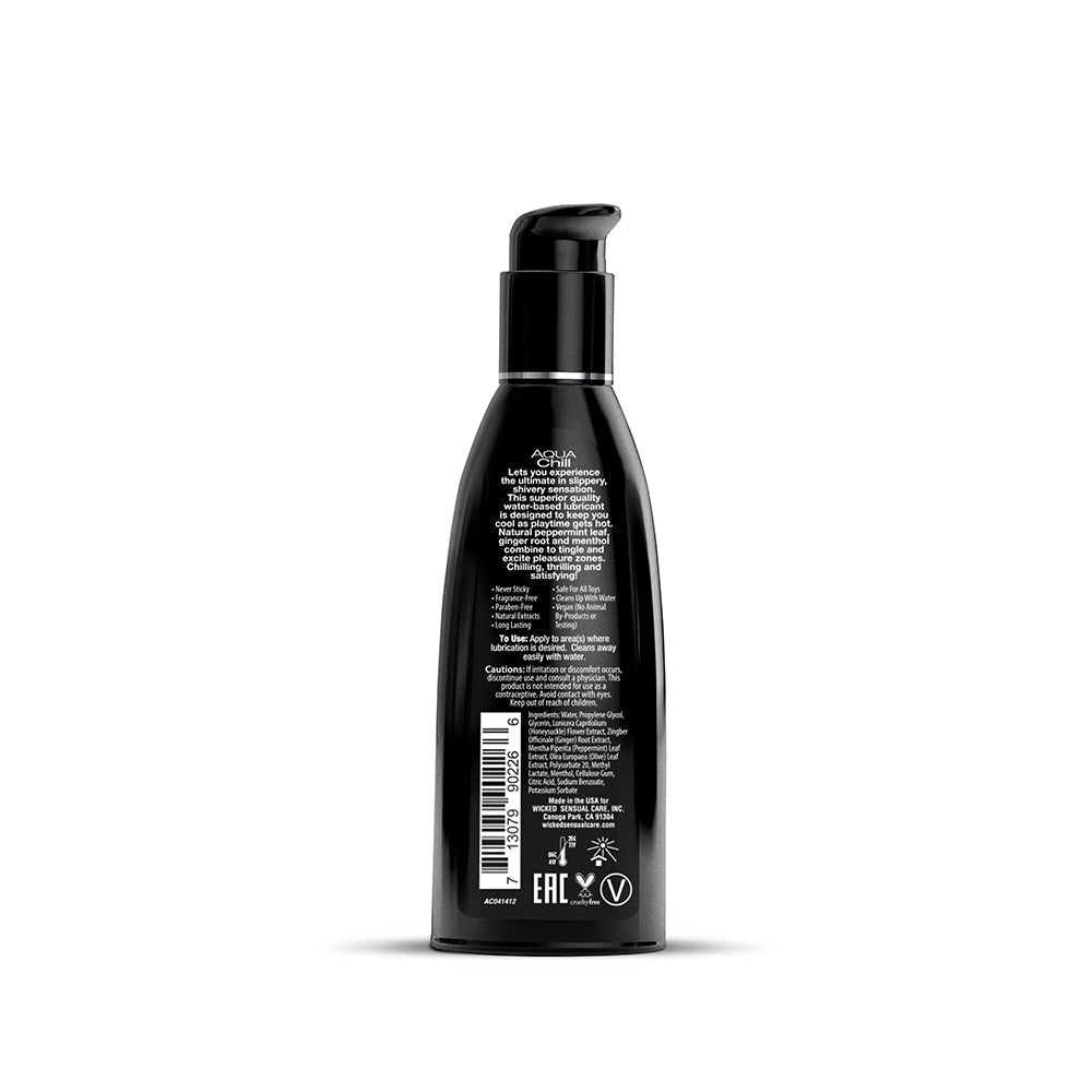 Wicked Aqua Chill Water-Based Cooling Lubricant 2 oz. - Headshop.com