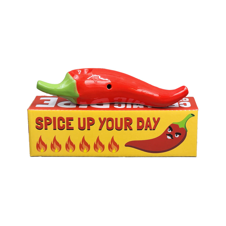 mini chili pepper pipe - red - Headshop.com