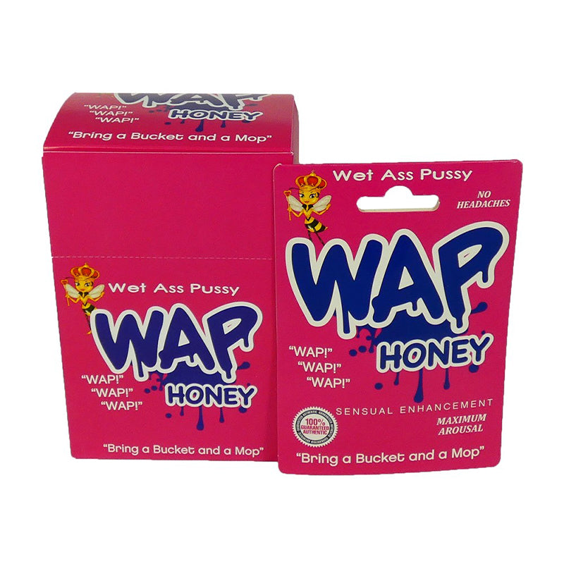 WAP Female Enhancement Honey Shot 12-Piece Display - Headshop.com