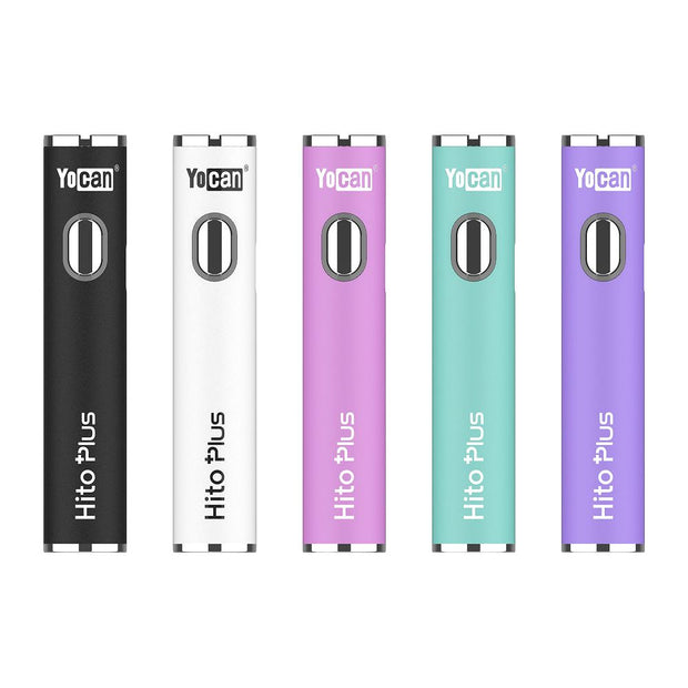 20CT DISPLAY - Yocan Hito & Hito Plus 510 Stick Batteries - 260mAh / 500mAh / Assorted