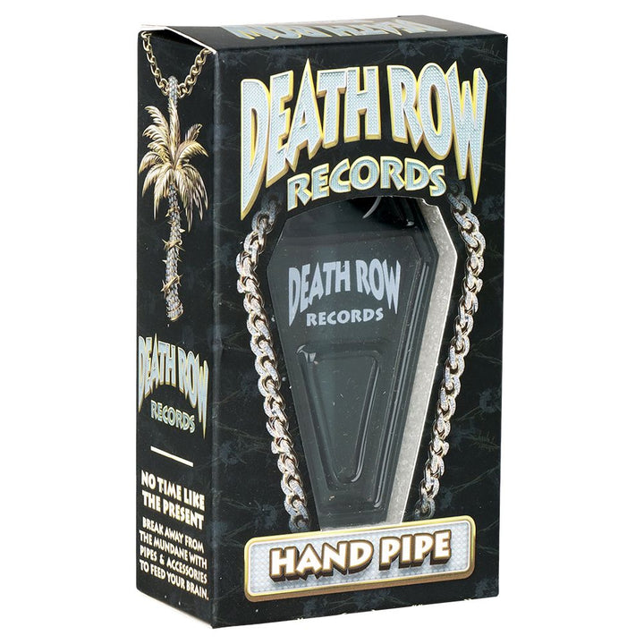 Death Row Records Coffin Glass Hand Pipe - 3.25" / Colors Vary - Headshop.com