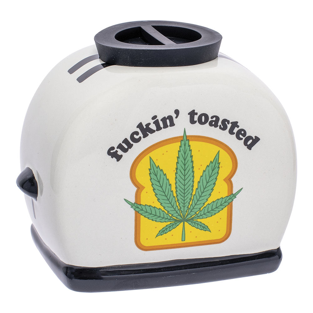 Fujima Fuckin' Toasted Ceramic Stash Jar - 4.5" - Headshop.com