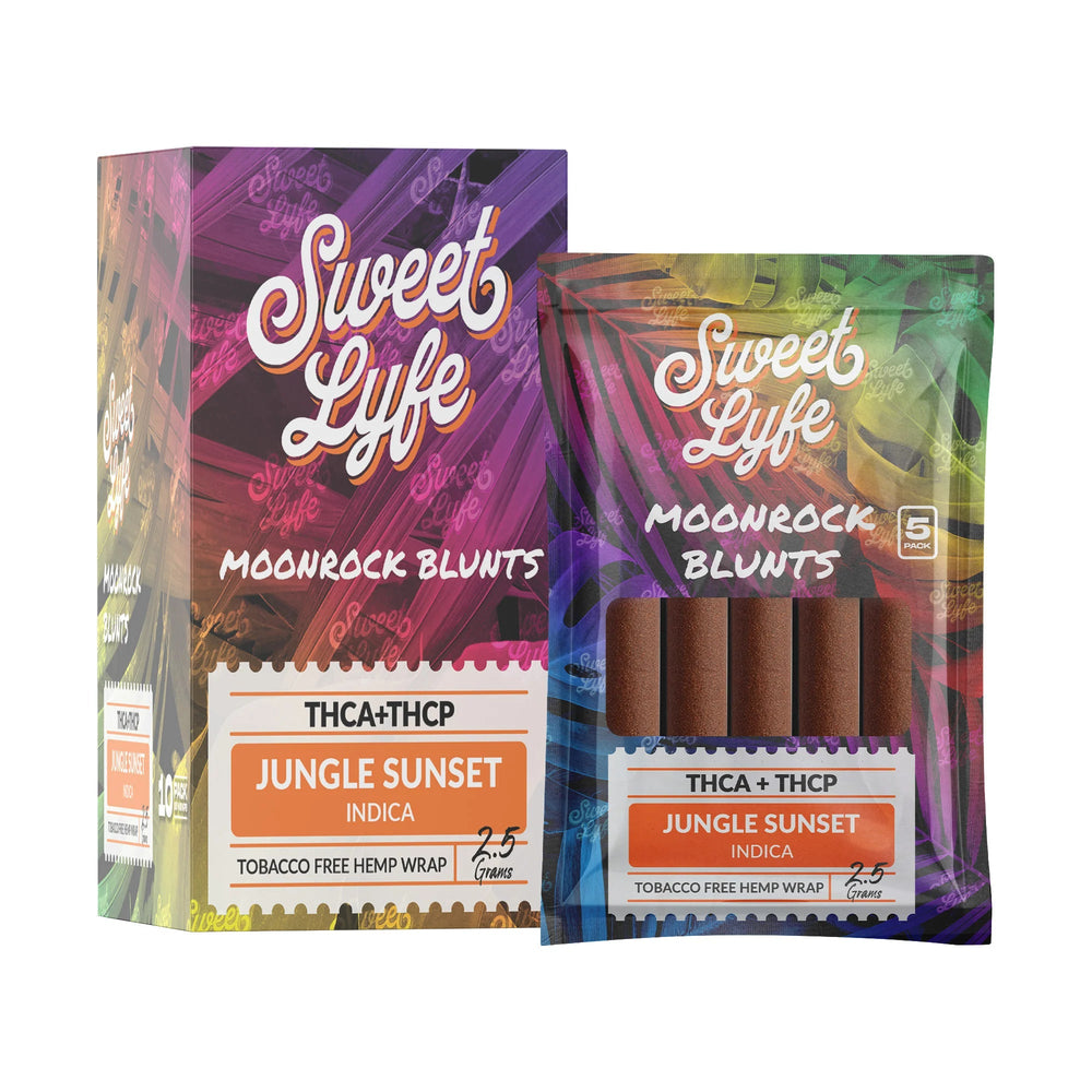 Sweet Lyfe Moonrock Blunts THCA+THCP - Jungle Sunset - Headshop.com