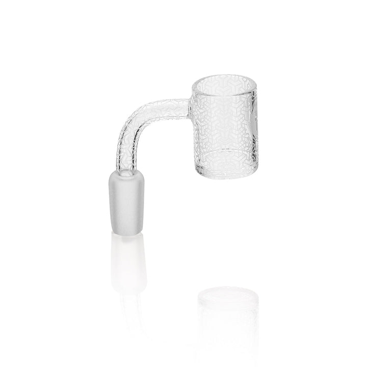 High Society - Sol Single Weld Etched Quartz Banger - Headshop.com