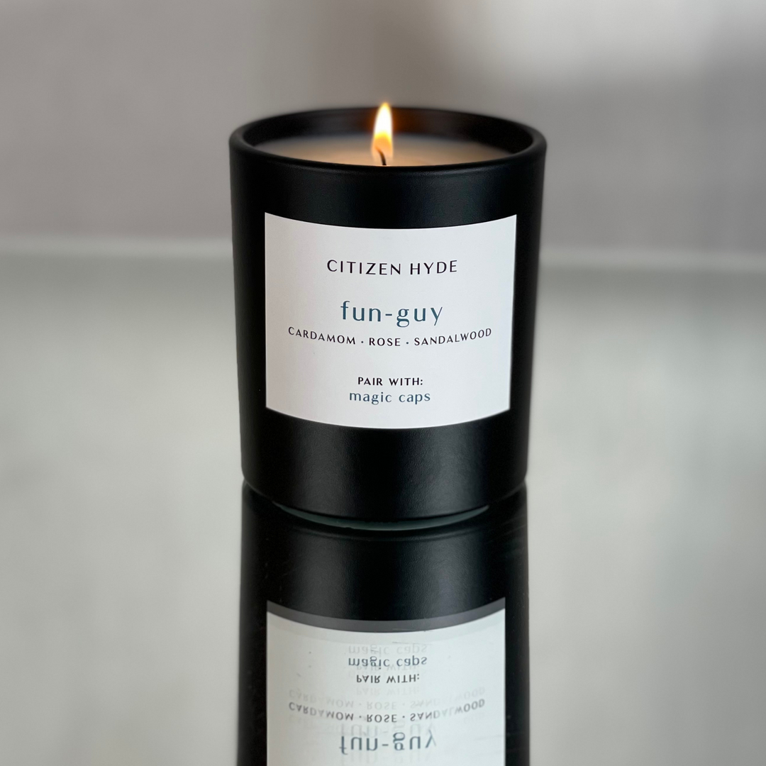 Fun-guy Citizen Hyde Candle, Pair with Magic Caps - Headshop.com