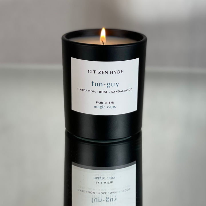 Fun-guy Citizen Hyde Candle, Pair with Magic Caps - Headshop.com