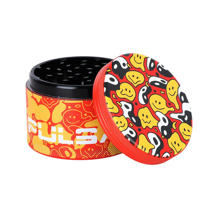 6CT DISPLAY - Pulsar Design Series Aluminum Grinder V2 - 4pc / 2.5" / Assorted Designs