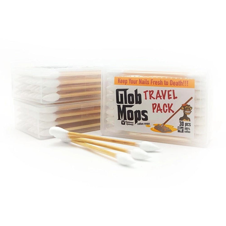 Glob Mops Dual Tip Cotton Swabs Travel Pack - 30pc - Headshop.com