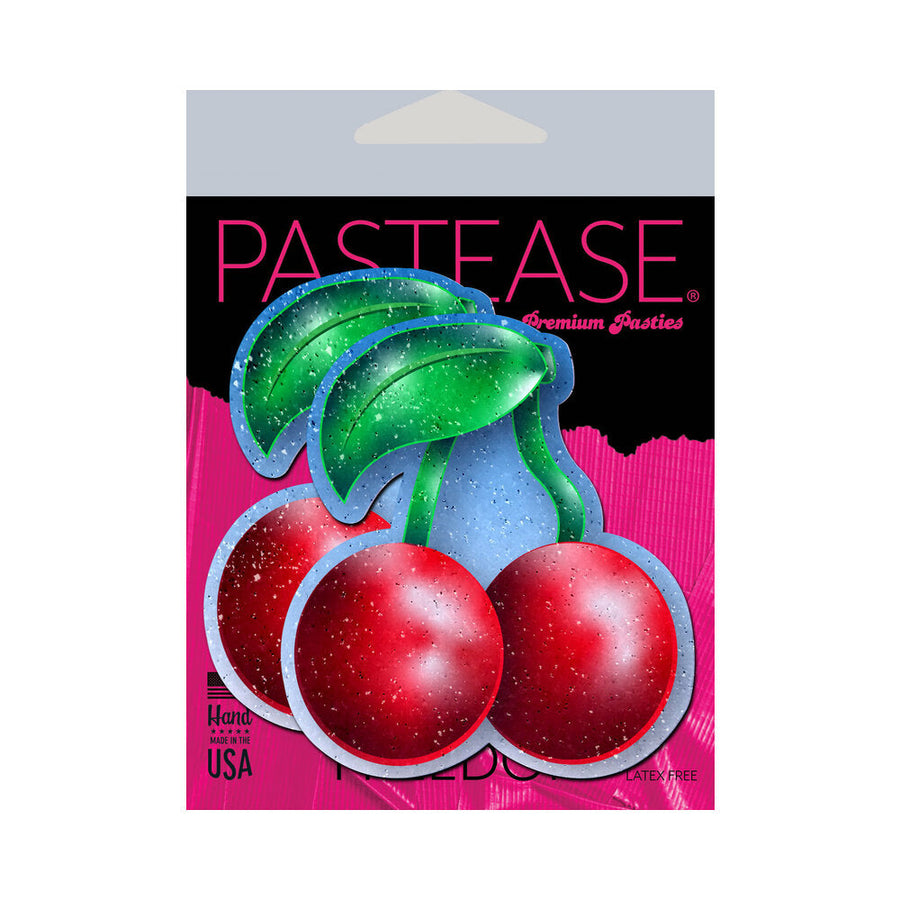 Pastease Cherry: Red Cherries Nipple Pasties - Headshop.com