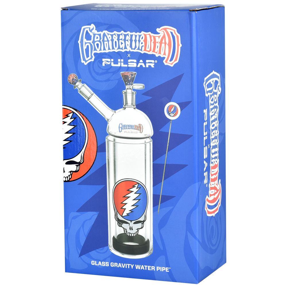 Grateful Dead x Pulsar Glass Gravity Waterpipe - 12.25" / 14mm F - Headshop.com