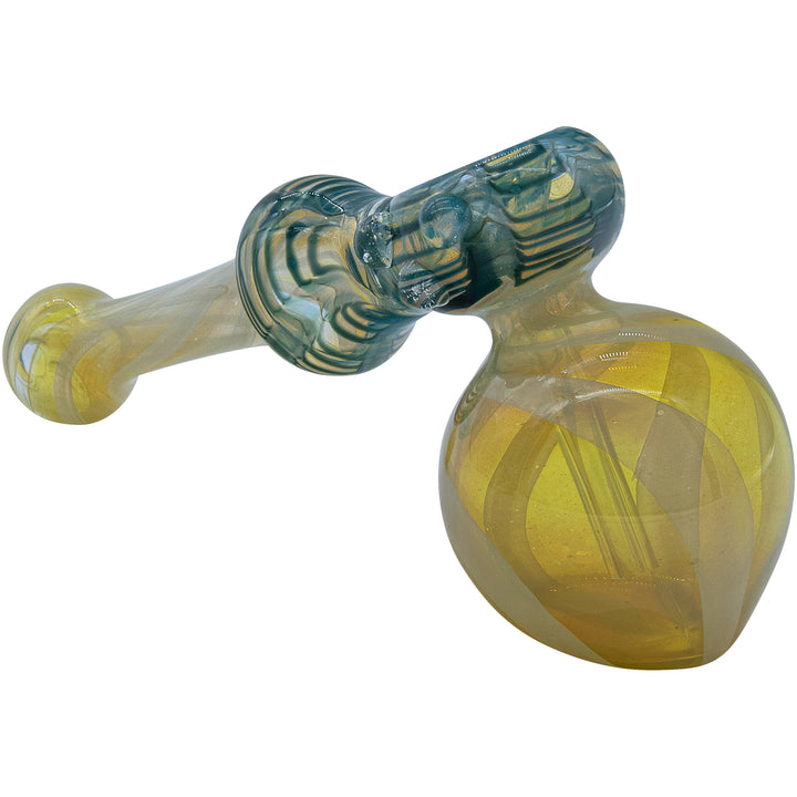LA Pipes "Raked Hammer" Fumed Hammer Bubbler Pipe (Various Colors) - Headshop.com