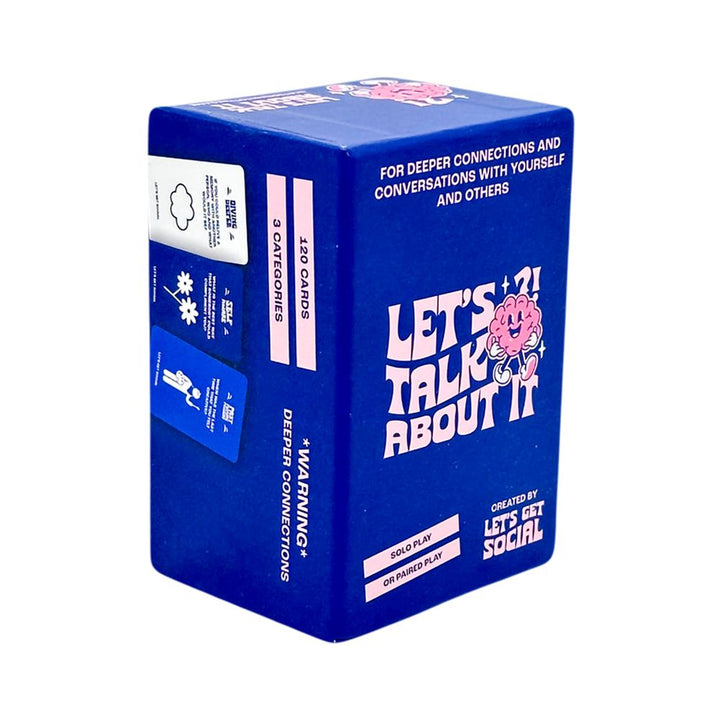 Let's Talk About It Card Game - Headshop.com