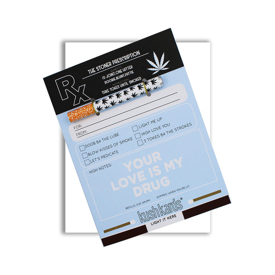 Stoner Prescription One Hitter Kard - Headshop.com