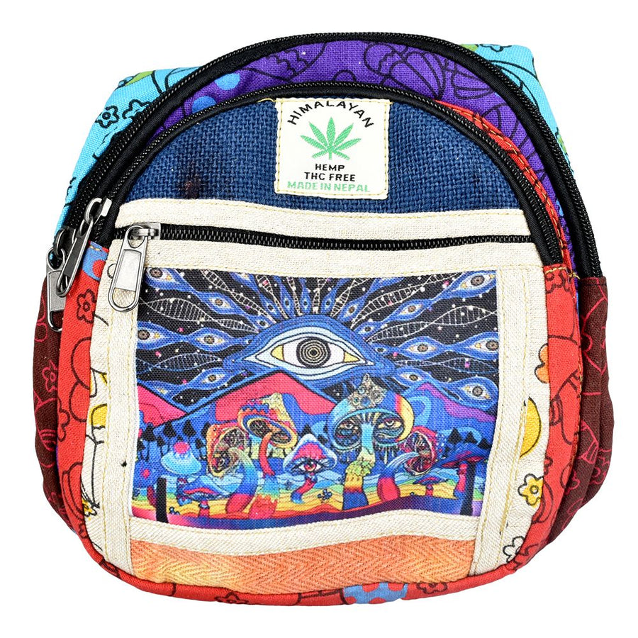 Threadheads Tie-Dye Eye In The Sky Pactchwork Sling Bag - 9"x8"Threadheads Tie-Dye Eye In The Sky Pactchwork Sling Bag - 9"x8" - Headshop.com