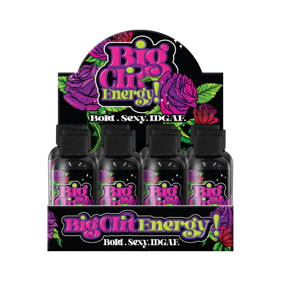 Big Clit Energy Female Enhancer Shot 2 oz. 12-Piece Display - Headshop.com
