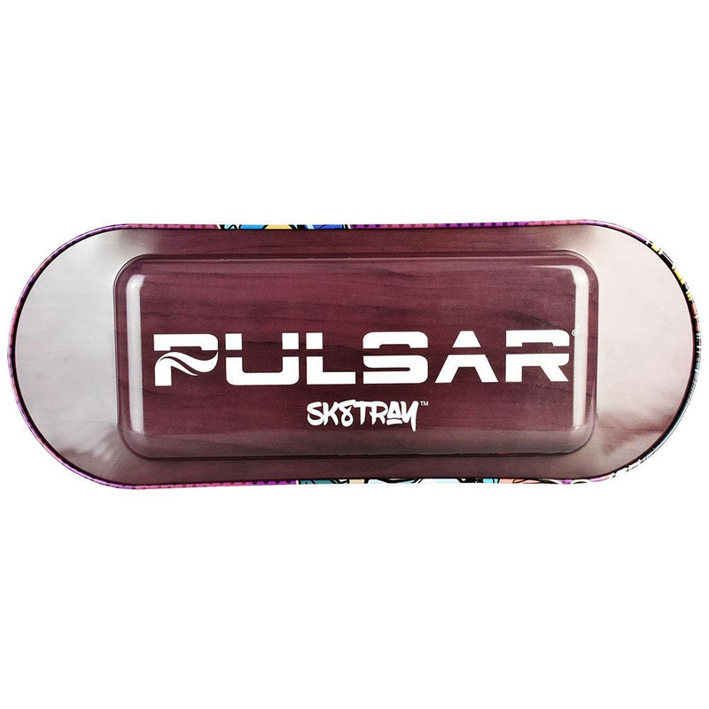 Pulsar SK8Tray Rolling Tray w/ Lid | Garbage Man - Headshop.com