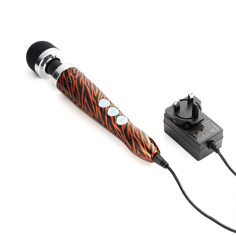 Doxy Die Cast 3 Compact Wand Vibrator Tiger - Headshop.com