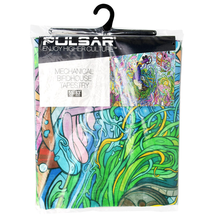 Pulsar Mechanical Birdhouse Tapestry - Headshop.com