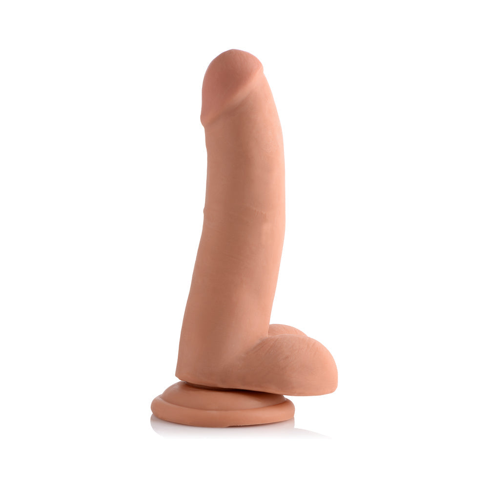 USA COCKS 8 in. Ameriskin Dual Density Dildo Medium - Headshop.com