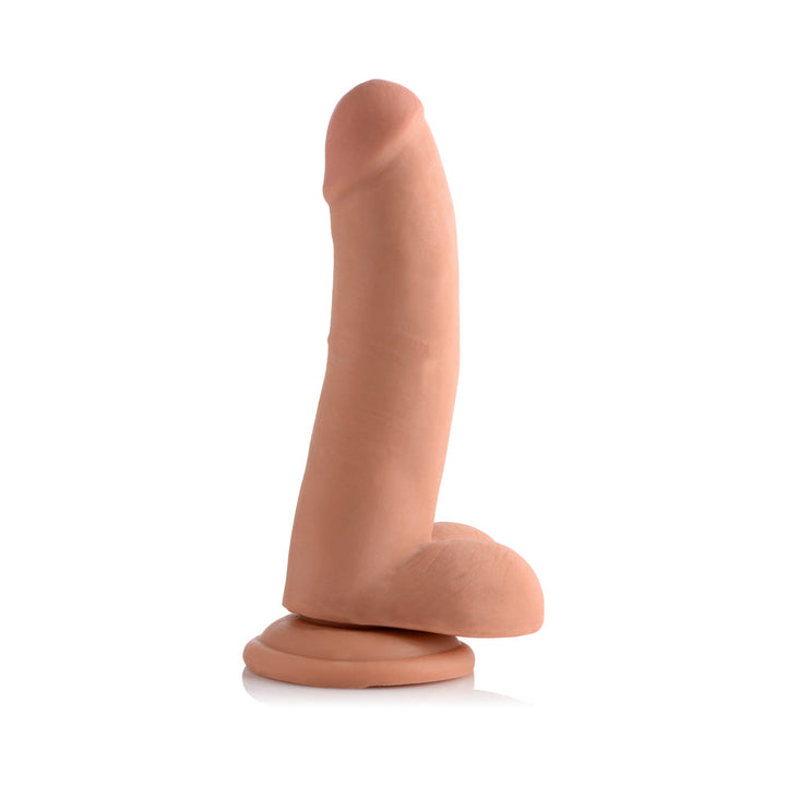 USA COCKS 8 in. Ameriskin Dual Density Dildo Medium - Headshop.com