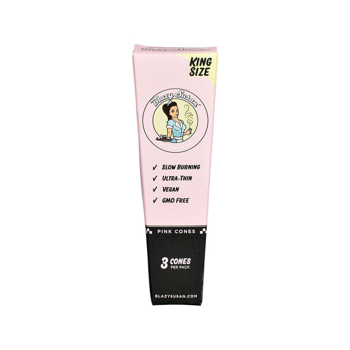 Blazy Susan Pink Pre-Rolled Cones | 21pc Display - Headshop.com