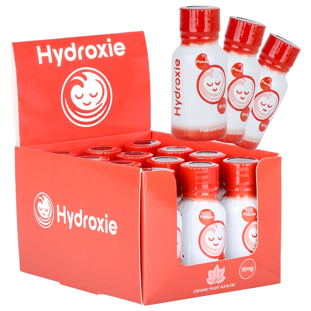 Hydroxie Pseudoindoxyl Mitragynine Alkaloid Shot | 12pk Display - Headshop.com