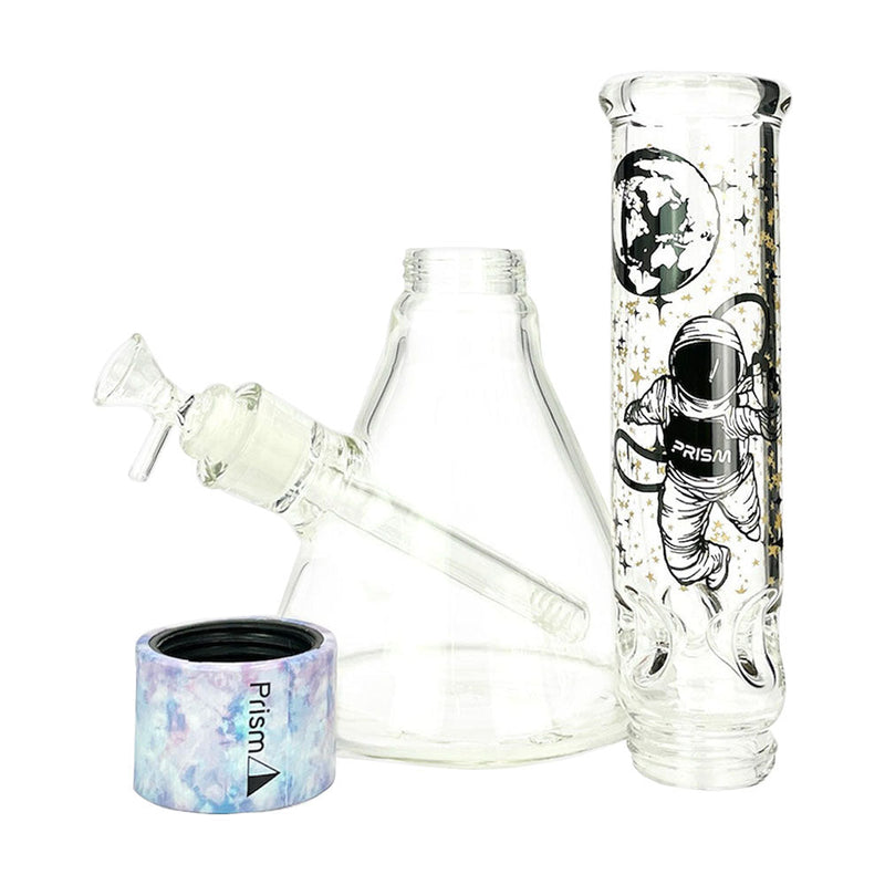 Prism Spaced Out Standard Beaker Single Stack Water Pipe - 14"/14mm F - Headshop.com