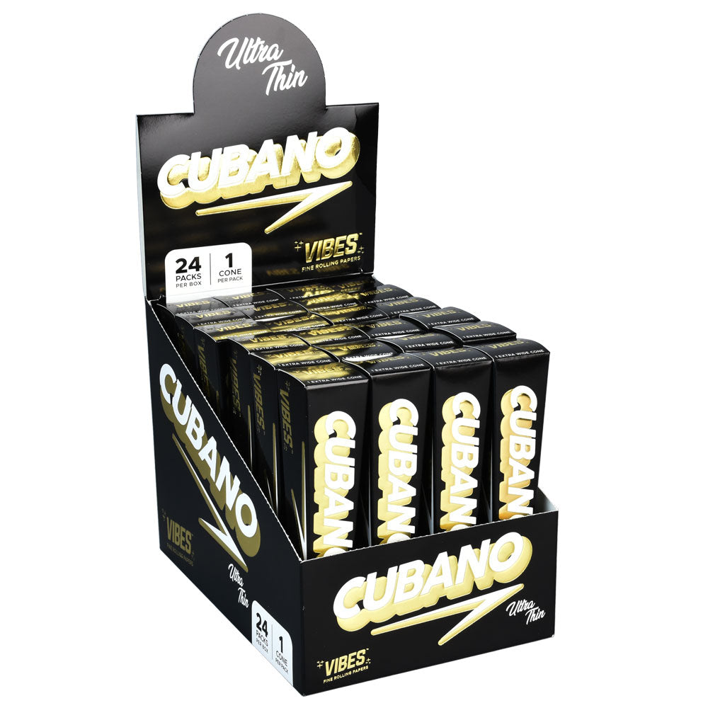 VIBES Ultra Thin Cubano Cones | Kingsize - Headshop.com