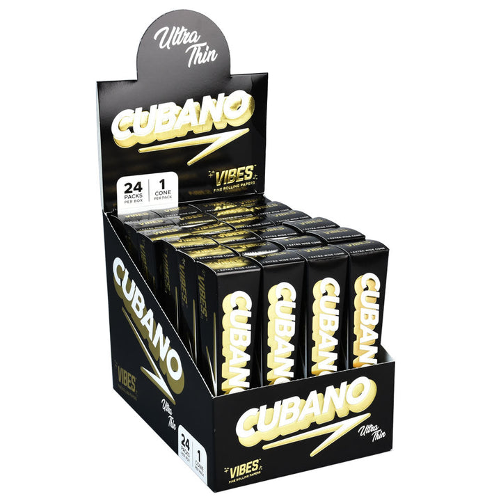 VIBES Ultra Thin Cubano Cones | Kingsize - Headshop.com