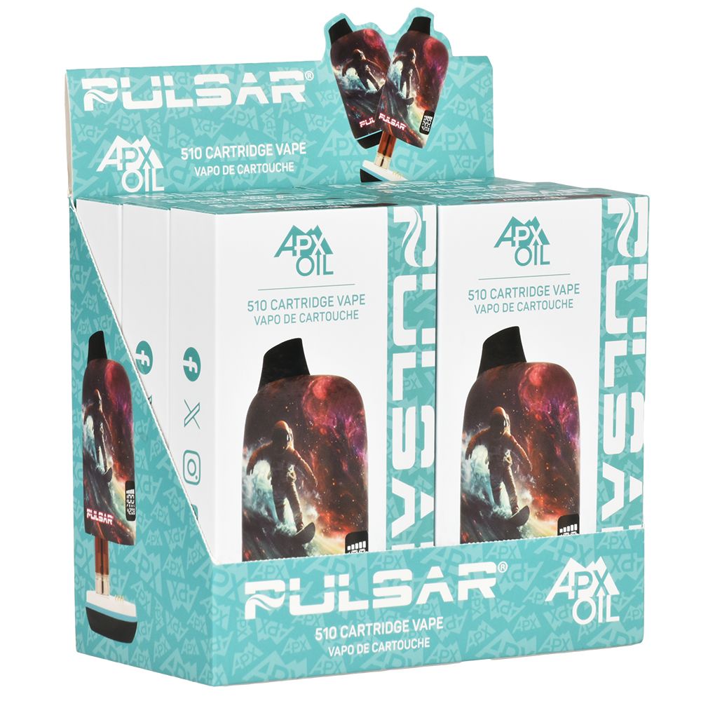 Pulsar APX Oil 510 Vaporizer | Design Series | 1000mAh | 6pc Display - Headshop.com