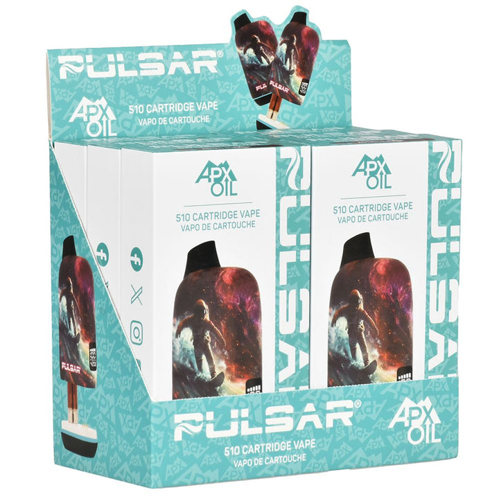 Pulsar APX Oil 510 Vaporizer | Design Series | 1000mAh | 6pc Display - Headshop.com