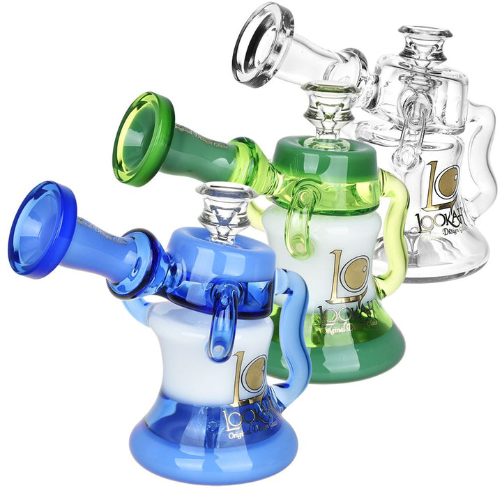 Lookah Glass Top Recycler Water Pipe | 6" | 14mm F - Headshop.com