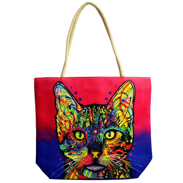 Jute Rope Handled Tote Bag - Headshop.com