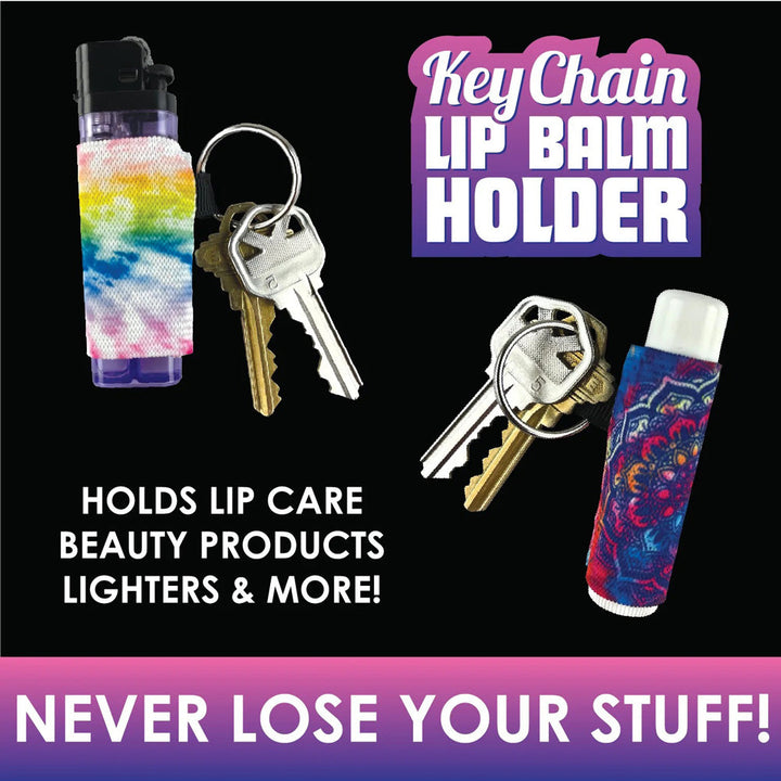 12PC DISP- Smokezilla Keychain Lighter/Lip Balm Holder - 7.75"x3" - Headshop.com