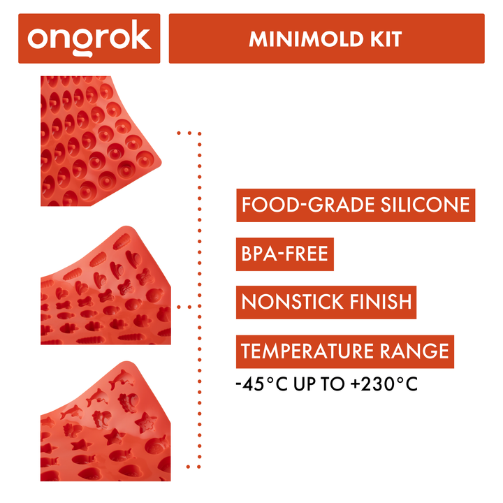 Ongrok Silicone Gummy Molds with Droppers - Headshop.com
