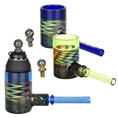 Pulsar Funky Fireflies Hand Pipes for Puffco Proxy w/ Carb Cap | 5.75" - Headshop.com