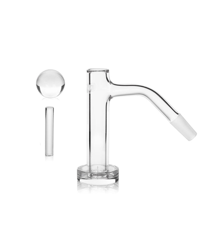 GRAV® 10mm 45° Quartz Control Tower Banger Set - Headshop.com