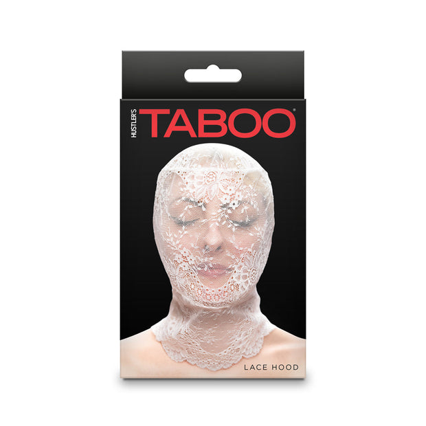 Hustler Taboo Lace Hood White - Headshop.com