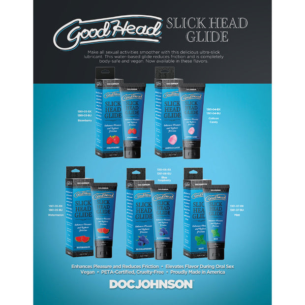 GoodHead Slick Head Glide Watermelon 4 oz.